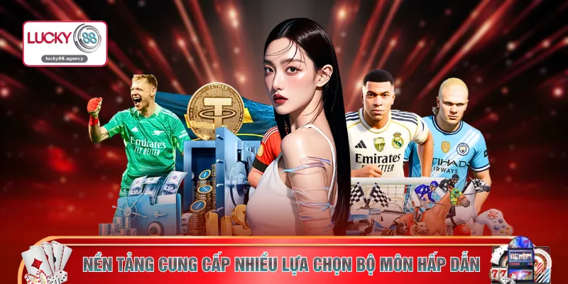 Nền tảng cung cấp nhiều lựa chọn bộ môn hấp dẫn